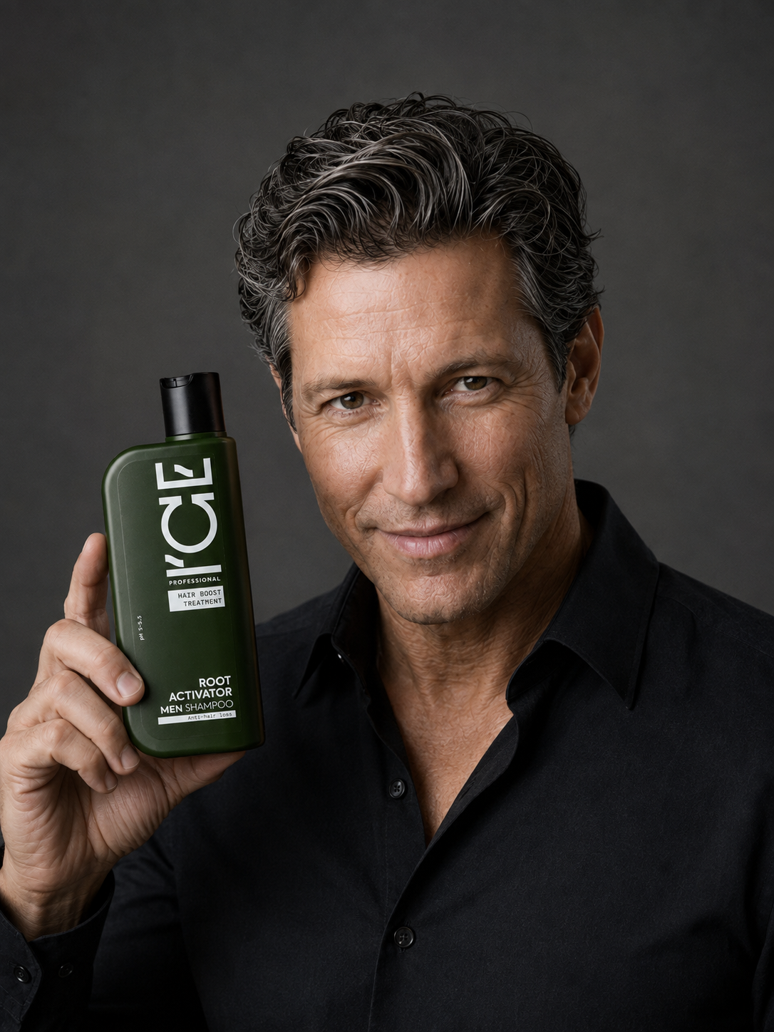 Root Activator Men Shampoo. Anti-hair loss