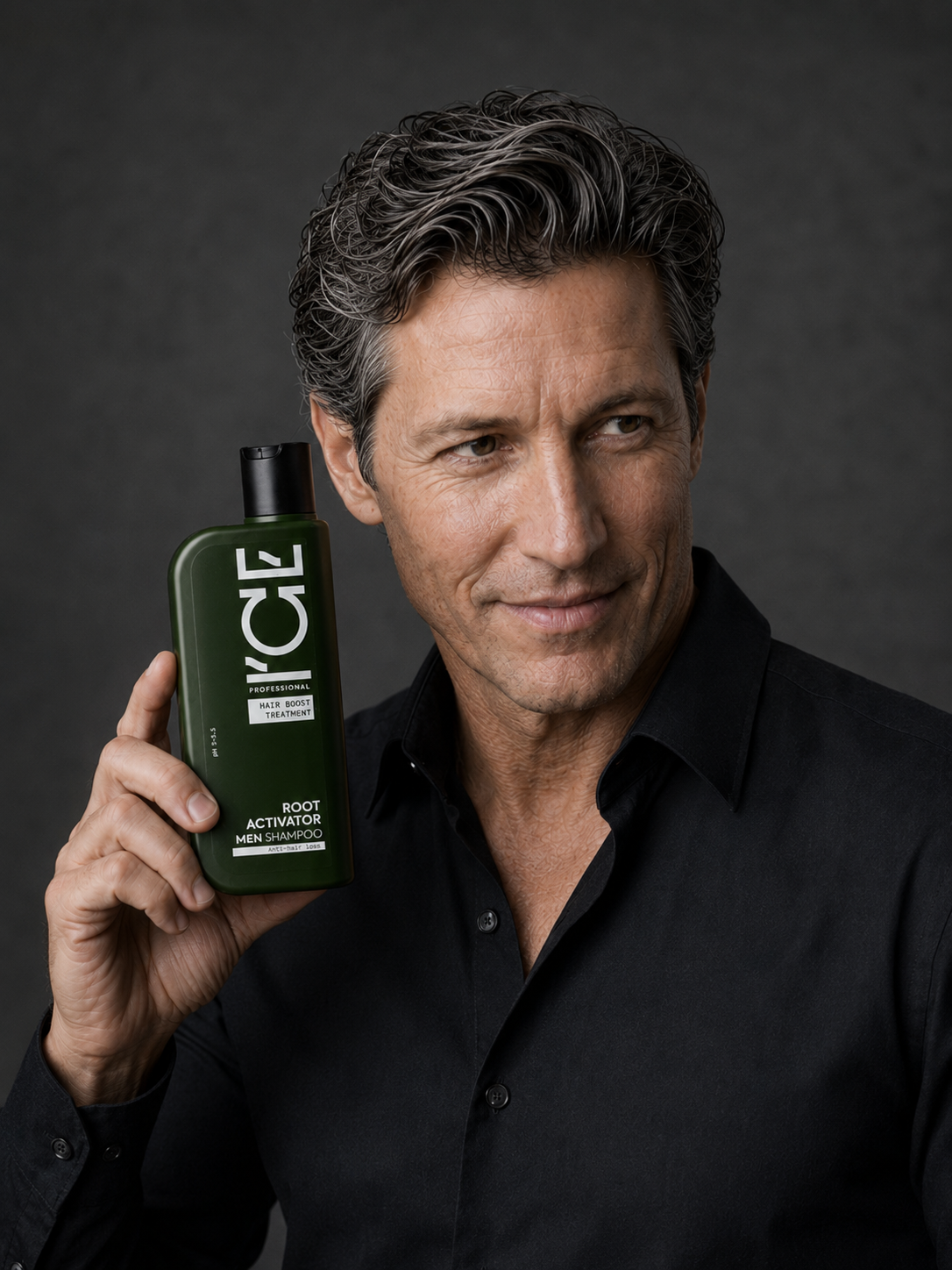 Root Activator Men Shampoo. Anti-hair loss