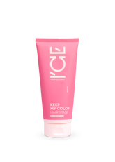 ICE Hair mask for dyed hair in a pink tube